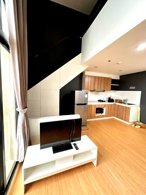 คอนโดให้เช่า : ✨ ให้เช่า(ห้องดูเพล็ก) พลัสคอนโด หาดใหญ่2 ระเบียงกว้าง