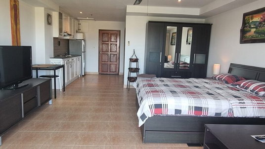 รูปภาพ 1 Bed Condo for Rent at The Residence Jomtien Beach in Pattaya