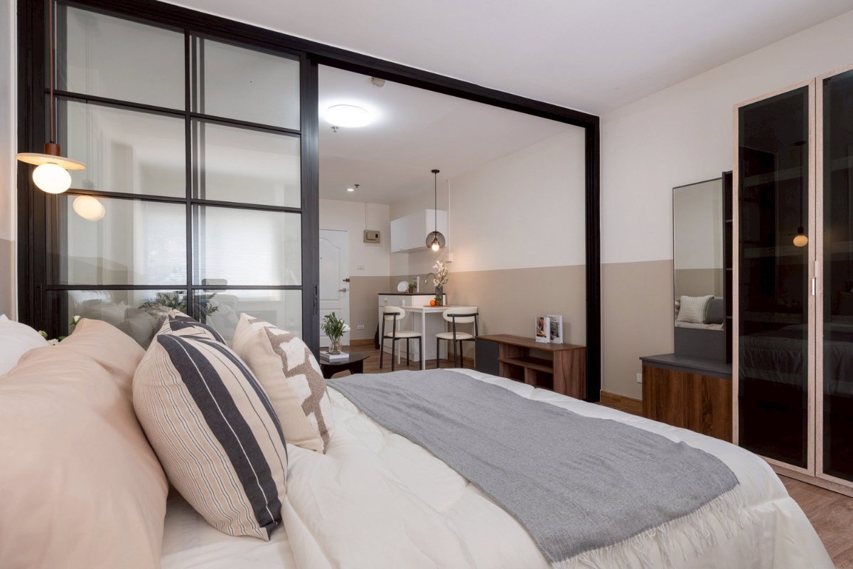 รูป ป.ธนา ทาวเวอร์ 2 ห้องสวย ทำเลดี ใกล้รถไฟฟ้า เดินทางสะดวก_Do866 .  - รูปที่ 5/20