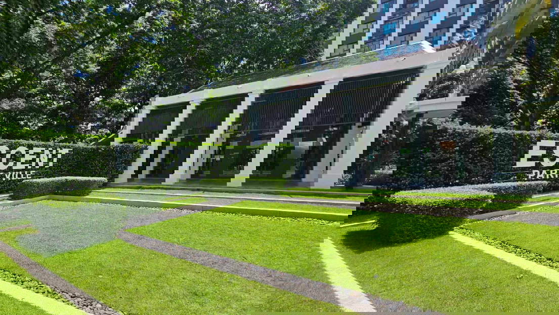 รูป ✅escent park ville  2ห้องนอน ชั้น8 เดือนละ 23,000บาท☎️064-692-4426(เบญ) - รูปที่ 14/19