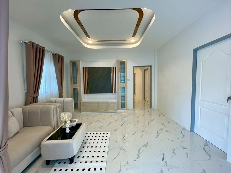 รูป (ประดิษฐ์ ไพศาล3)🏡 เปิดจองบ้านรีโนเวทใหม่ทั้งหลัง ทำเลติดทางออกมอเตอร์เวย์สาย7 ใกล้นิคมปิ่นทอง1 นิคมเครือสหพัฒน์ - รูปที่ 12/20