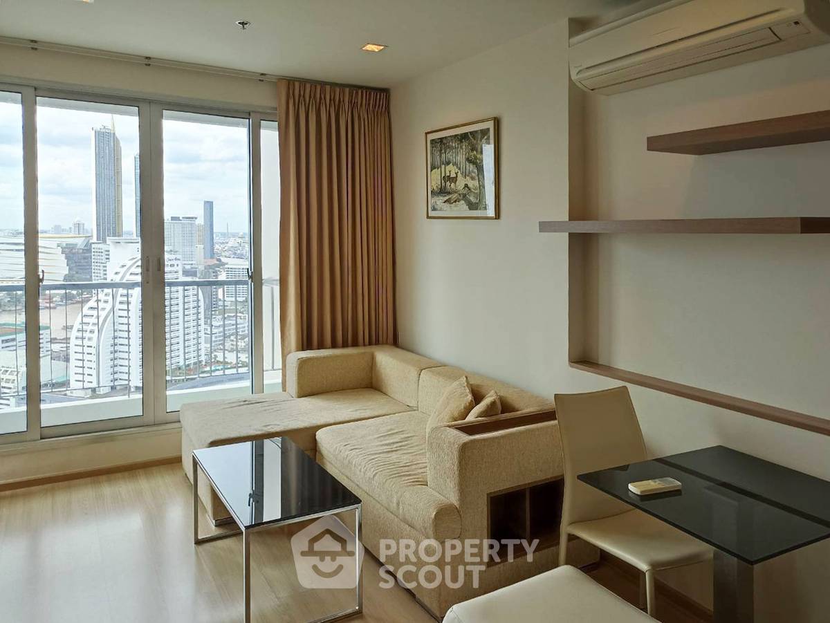 รูป ห้องชั้นสูง 1 ห้องนอน 38 ตร.ม. Rhythm Sathorn ใกล้ BTS สะพานตากสิน 300 ม. (ID 2745453) - รูปที่ 6/13
