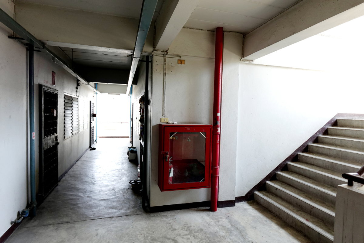 รูป ห้องปรับปรุงใหม่ เคหะออเงิน ตึก 22 ชั้น 4 - รูปที่ 5/19