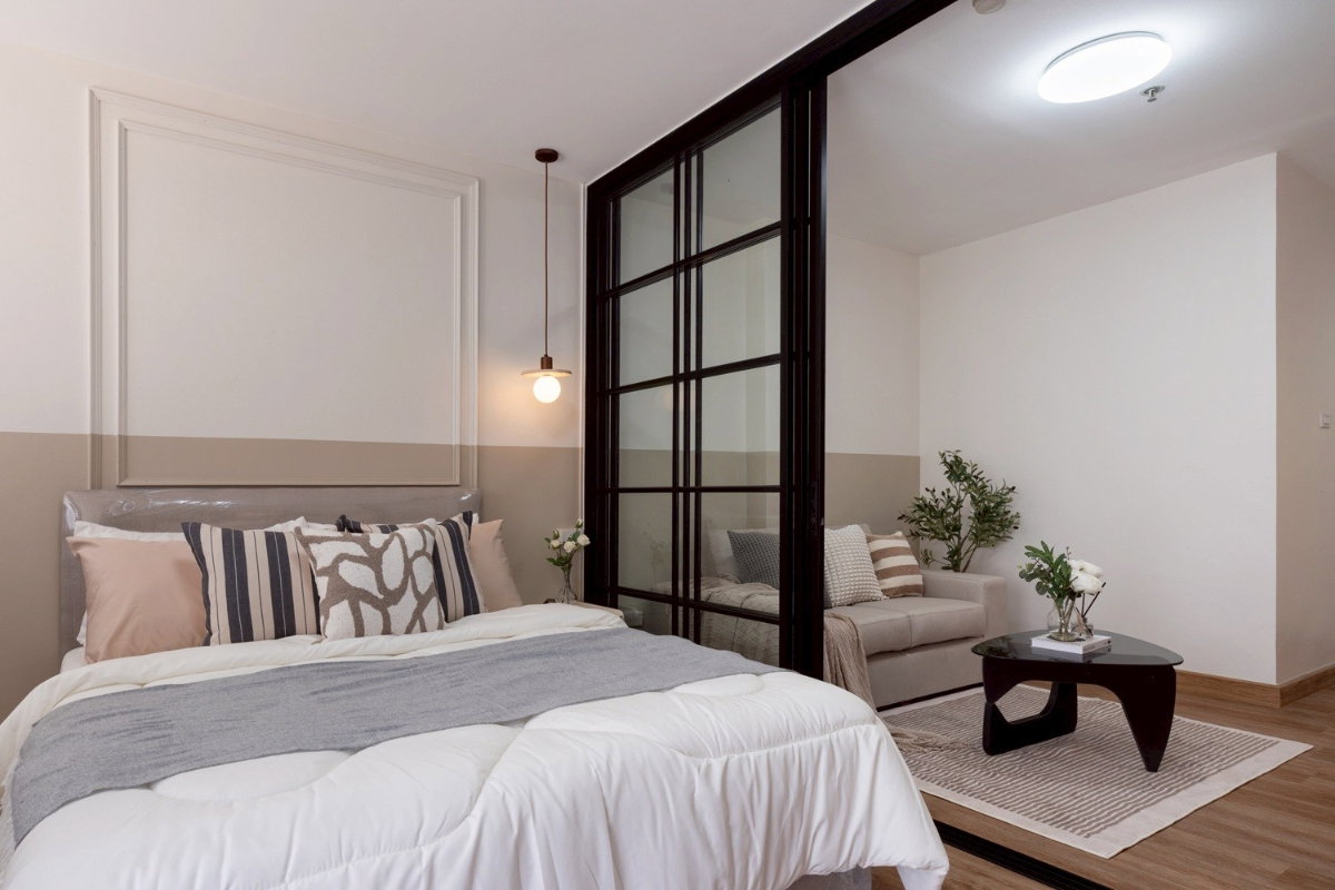 รูป ป.ธนา ทาวเวอร์ 2 ห้องสวย ทำเลดี ใกล้รถไฟฟ้า เดินทางสะดวก_Do866 .  - รูปที่ 4/20