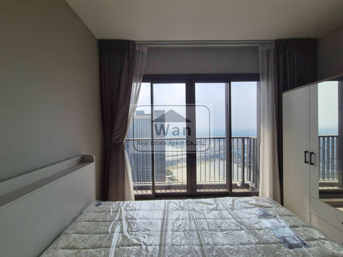 รูป ให้เช่า the politan aqua ชั้น 49 ขนาด 31 ตร.ม. โซนติดแม่น้ำ ครบพร้อมอยู่ - รูปที่ 2/16
