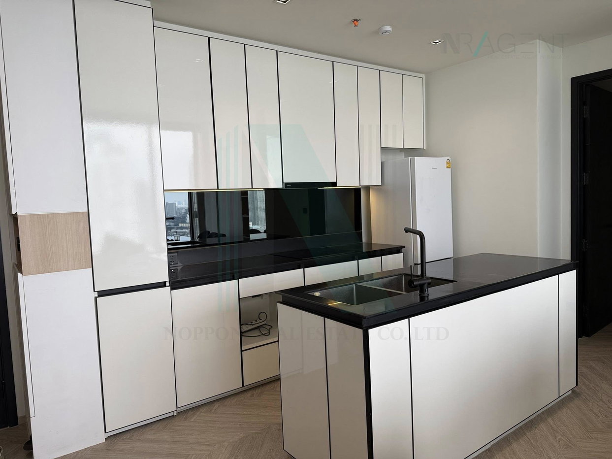 รูป 🚩 ให้เช่าคอนโด แชปเตอร์ เจริญนคร-ริเวอร์ไซด์ อาคาร 1 ชั้น 28 2 ห้องนอน ขนาด 68 ตรม ใกล้ BTS กรุงธนบุรี - รูปที่ 5/8