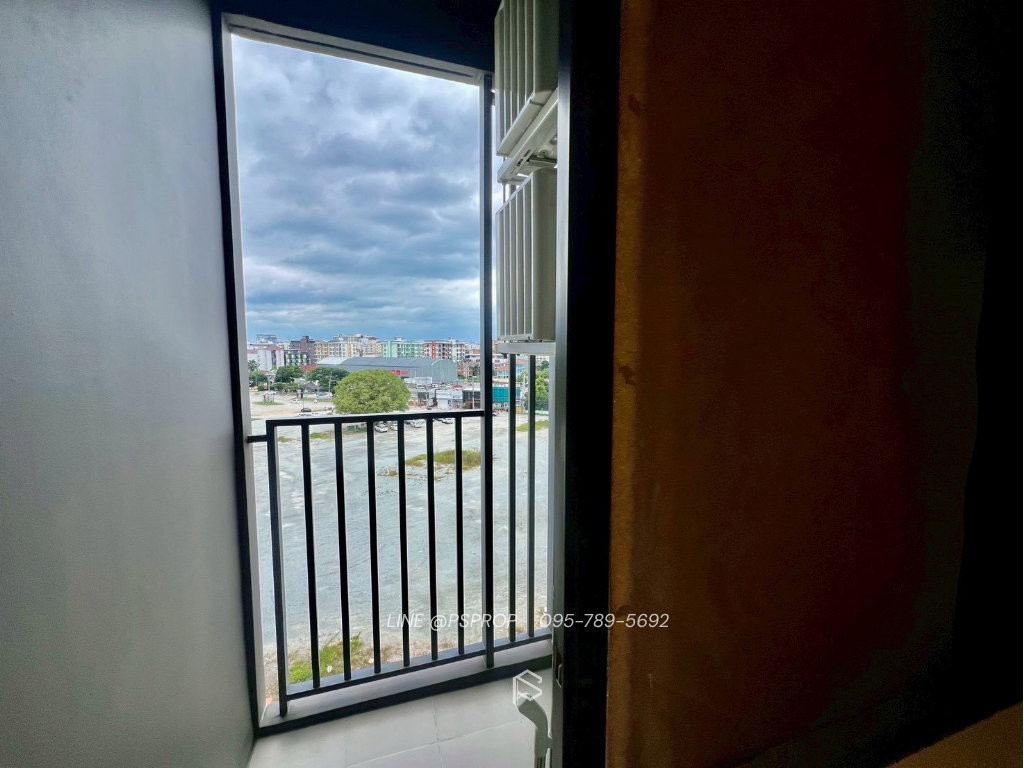 รูป คอนโดเช่าบางเเสน ใกล้ตลาดปาร์คอิน Dcondo sense✅ พร้อมเข้าอยู่ #CR0395 - รูปที่ 9/11