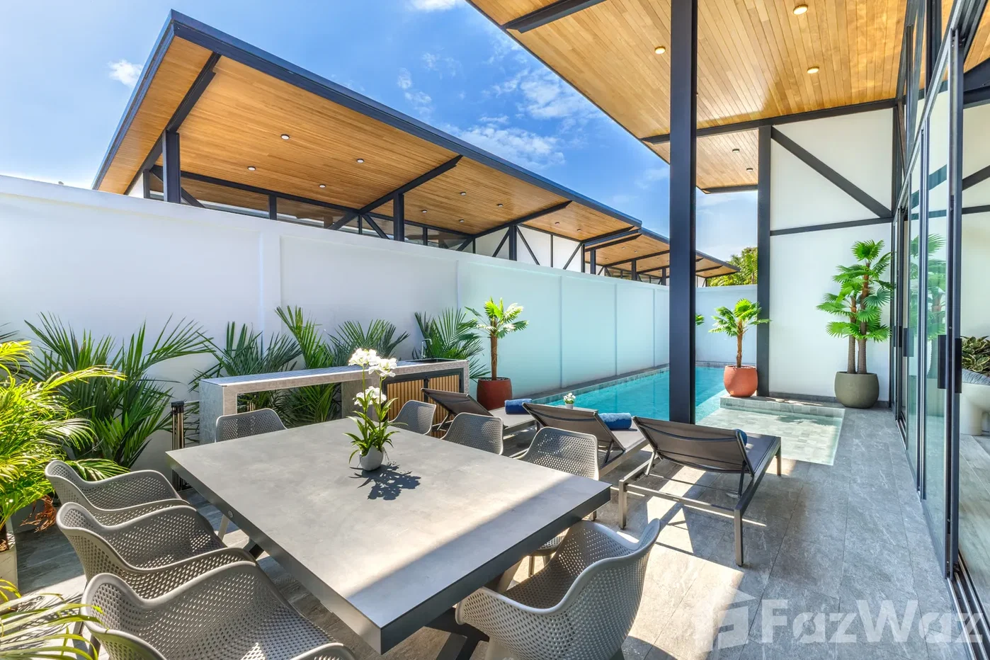 รูป ขาย วิลล่า 4 ห้องนอน ในโครงการ ซันเซ็ต การ์เด้น เฟส 4 6117005 - รูปที่ 44/44