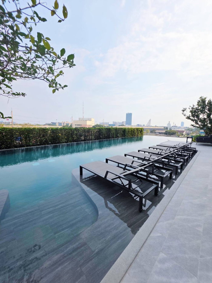 รูป ให้เช่า ออริจิ้น เพลส บางนา ห้องใหม่ ตกแต่งครบ ไม่เคยมีคนอยู่ ติด INTERCHANGE STATION 2 สาย สายสีเหลืองและสีเงิน เยื้องเซ็นทรัลบางนา 13,000 บาท/เดือน - รูปที่ 31/33