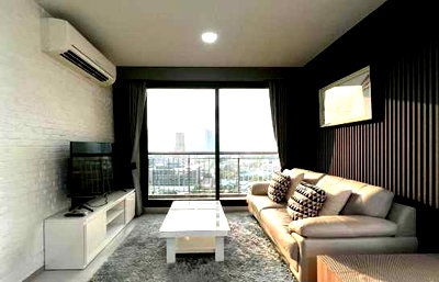 เช่าคอนโด ม.กรุงเทพ กล้วยน้ำไท : ให้ เช่าคอนโด Rhythm Sukhumvit 42 ใจกลางเอกมัย 1 ห้องนอน 45 ตรม. ห้องมุม ชั้น 12A ใกล้ BTS เอกมัย