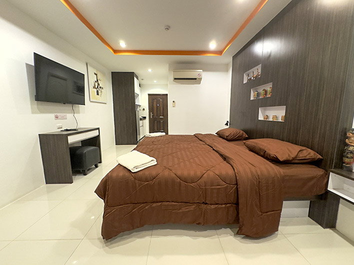 รูป 1 Bed Condo for Rent at New Nordic Suite 3 in Pratumnak Hill - รูปที่ 4/16