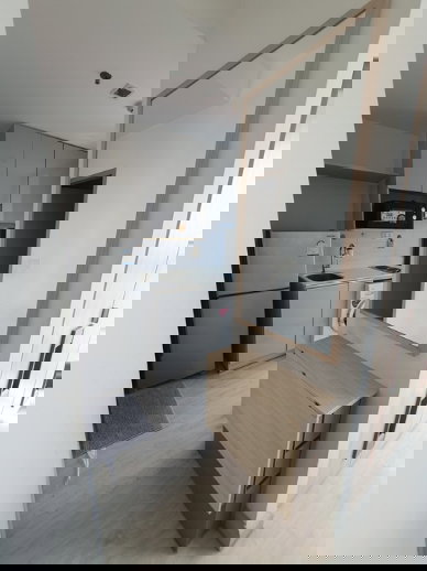 รูป 🔥ให้เช่าถูก🔥 ห้องมุมเป็นส่วนตัว ชั้น 21 วิวโล่งไม่มีตึกบัง ที่ Ideo Mobi Sukhumvit 81 - รูปที่ 5/10