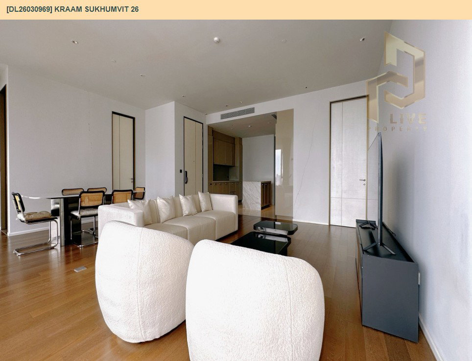 รูป DL26030969 ให้เช่าคอนโด คราม สุขุมวิท 26 (Kraam Sukhumvit 26) ใกล้ - พร้อมเข้าอยู่ โทรด่วน 0800343450 LineID @655ebbvc - รูปที่ 7/17