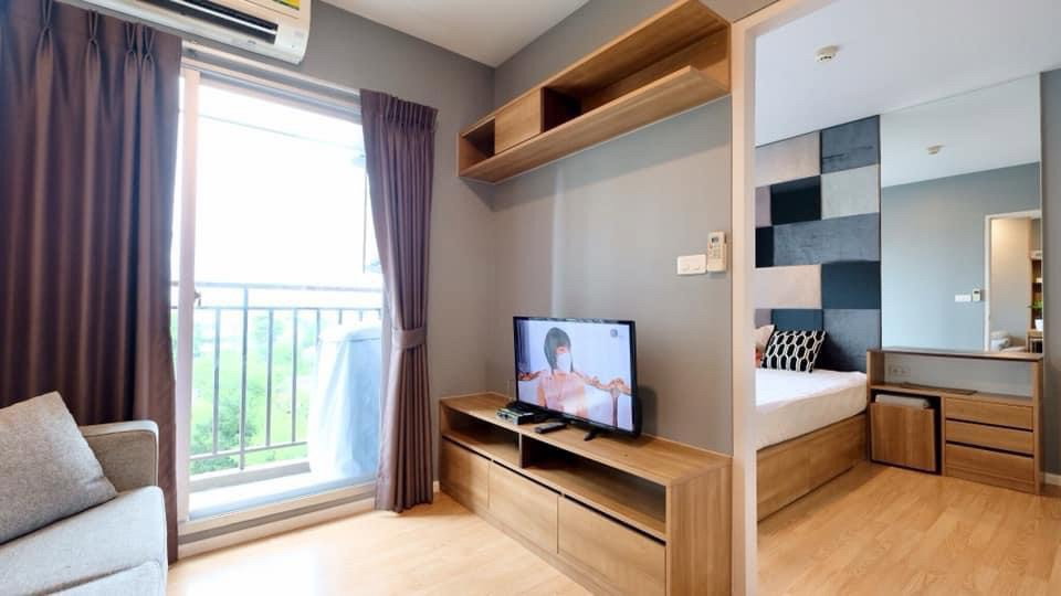 รูป ให้เช่า The parkland lite ใกล้ BTS ปากน้ำ 🚝จากสถานีปากน้ำ สามารถเดินเท้าได้สะดวก พร้อมเฟอร์นิเจอร์และเครื่องใช้ไฟฟ้าครบ - รูปที่ 4/12