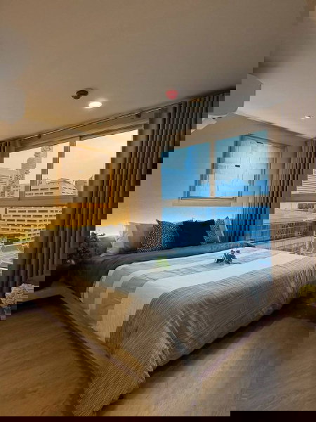 รูป 🌆 ให้เช่า: Culture Chula ใกล้จุฬาฯ และ MRT สามย่าน | ห้องสวย เฟอร์ครบ พร้อมอยู่ @90condo 🌃 - รูปที่ 1/10