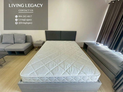 T7Q5P1 ให้เช่าคอนโด Supalai Veranda Ramkhamhaeng 30 ตร.ม. ชั้น 28 ตึก A line id : @livinglegacy