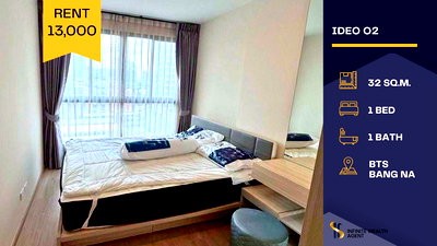 Condos for rent : 🌿 Minimal & Cozy Condo for Rent @ Ideo O2 Bangna 🏙️✨ Feel-good living with comfort and style 💖