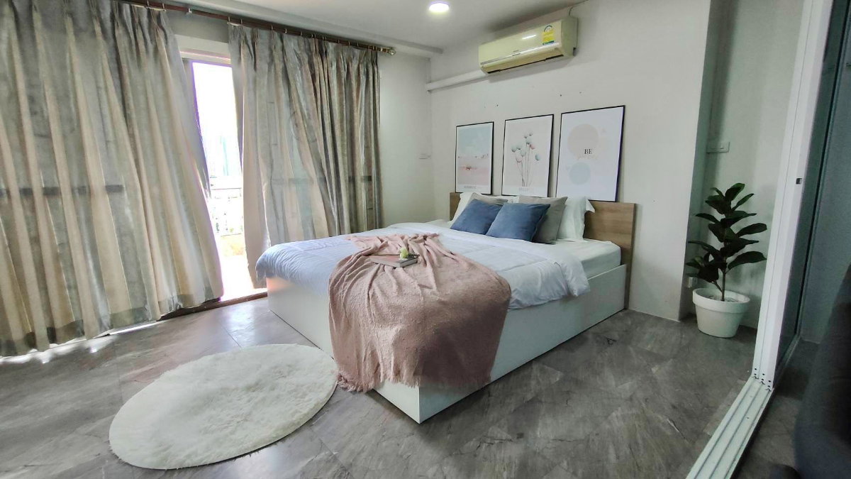 รูป P-46569 ห้องกว้าง 64 ตร.ม.! สายลมคอนโดเทล (1 นอน) เดินเพียง 300 ม. ถึง BTS สำโรง [12,000] | จ.สมุทรปราการ | Line Id @easythaihome | 085-592-2897 - รูปที่ 1/31