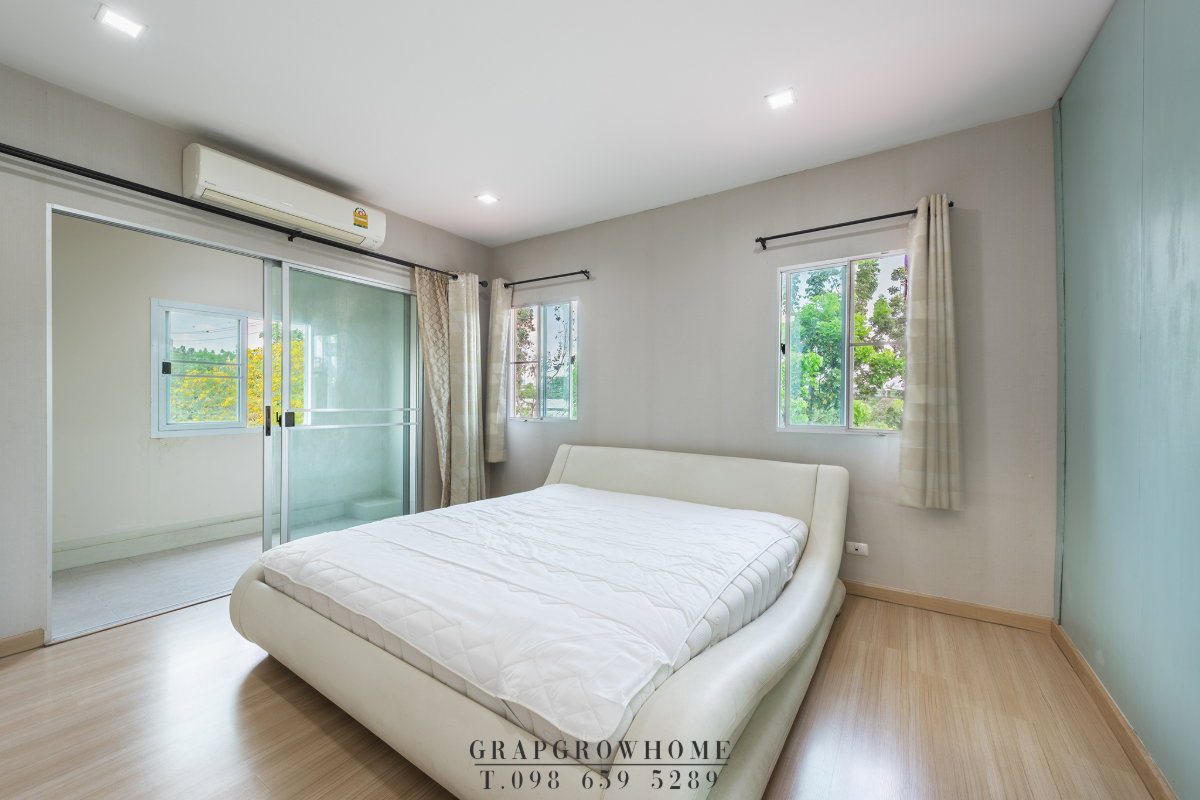 รูป ให้เช่าบ้านเดี่ยว หลังมุม พร้อมอยู่ ใกล้สนามบินสุวรรณภูมิ เพียง 10 นาที ใกล้ Gemopolis พฤกษาปูริ แสนแก้ว กิ่งแก้ว 37 เดินทางสะดวก - รูปที่ 24/46