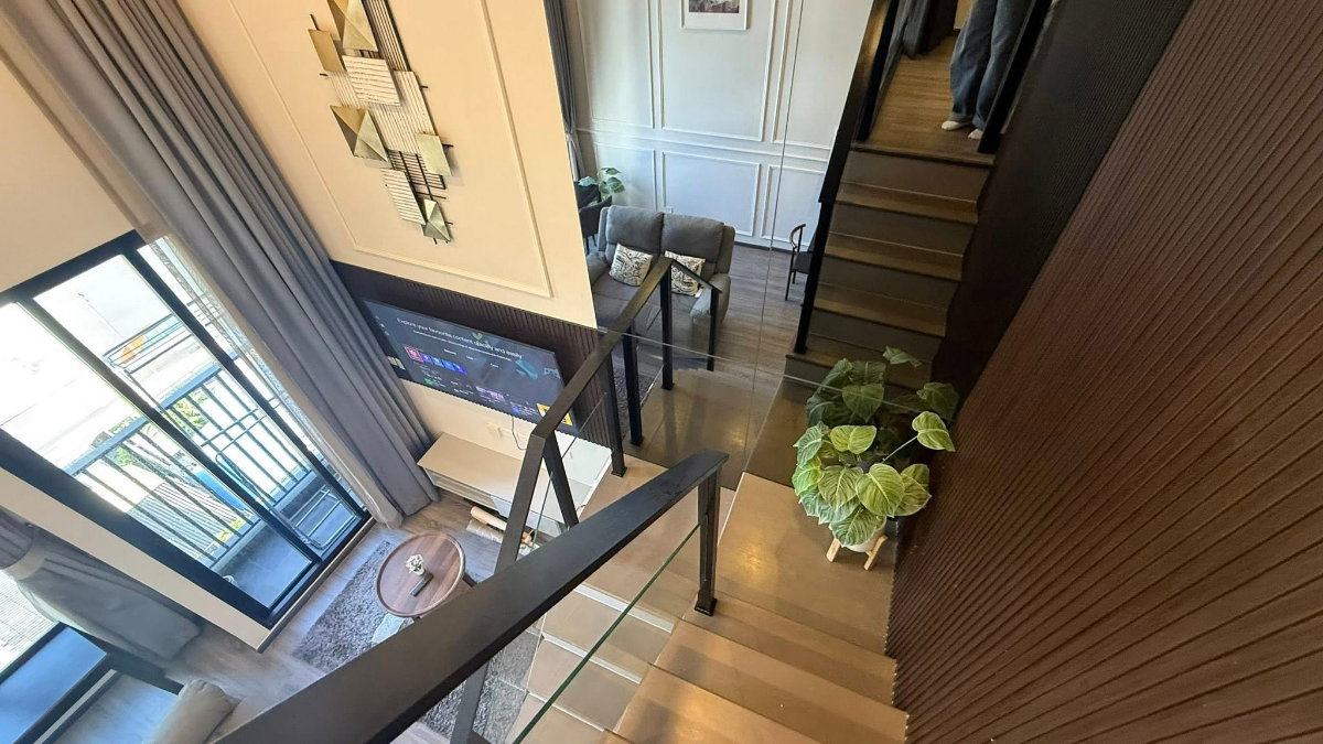 รูป 🟢ER25943 🟢 ให้เช่า / For Rent Knightsbridge Space Ratchayothin | Duplex 1 ห้องนอน 1 ห้องน้ำ | 💰 28,000 บาท/เดือน - รูปที่ 4/12