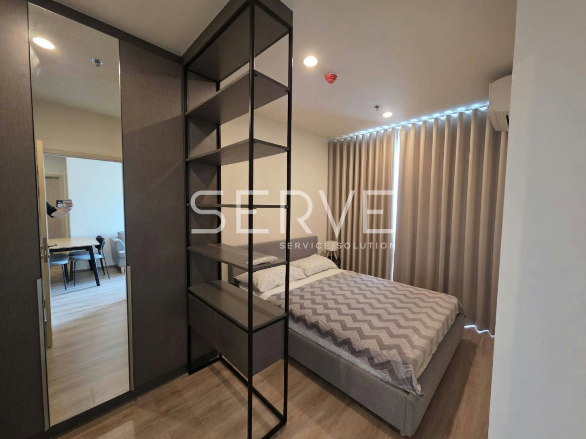 รูป 🔥35K-ห้องใหม่ กว้าง 2นอน วิวโล่ง ตกแต่งหรู เฟอร์จัดเต็ม พร้อมหิ้วกระเป๋าเข้าอยู่ คอนโดใหม่ ใกล้ MRTพระราม 9,เซ็นทรัลพระราม 9 @ NUE District R9 - รูปที่ 5/6