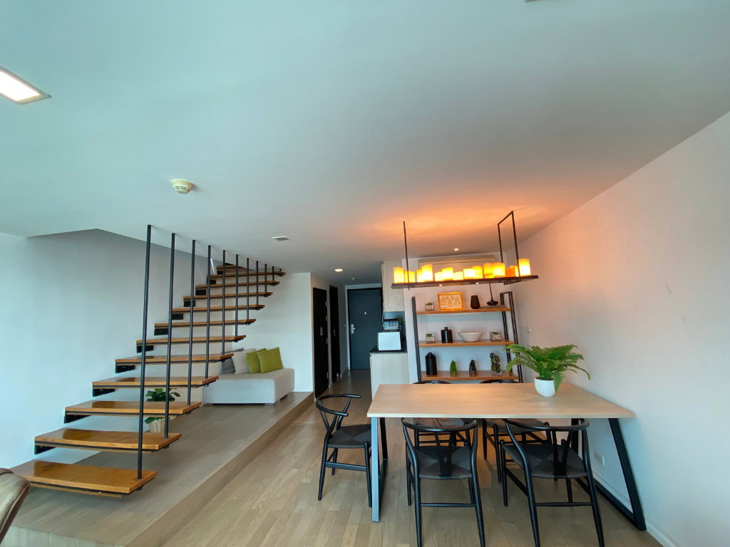 รูป ให้เช่า ลีฟ แอท นิมมาน คอนโด ห้องดูเพล็กซ์ ตกแต่งสวย พร้อมเข้าอยู่ (ID:619CR)  - รูปที่ 6/30