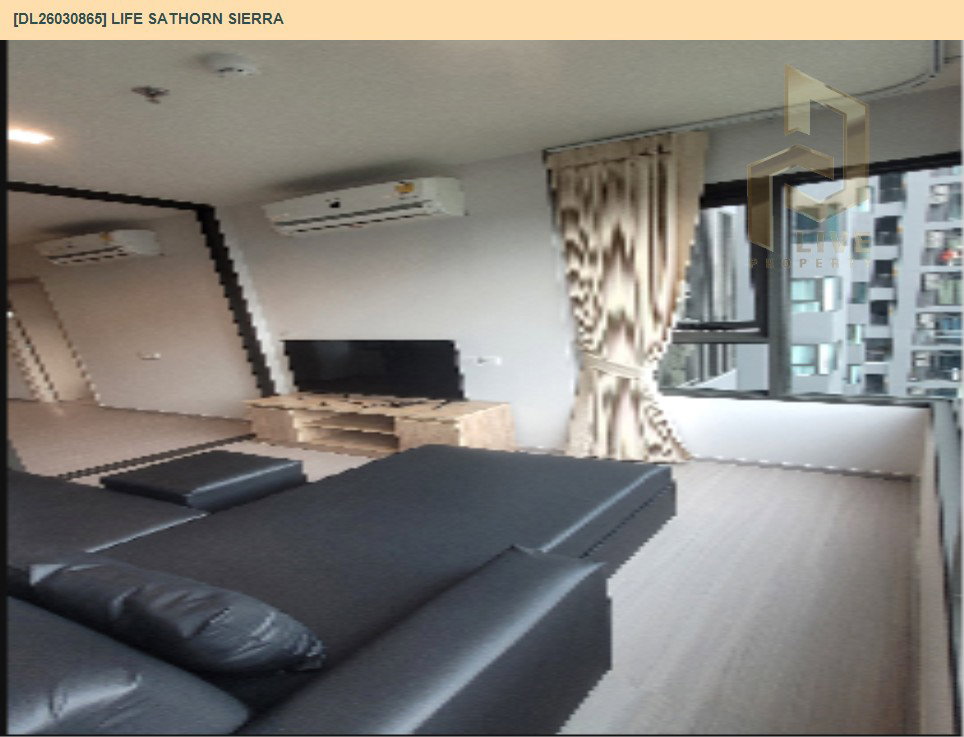 รูป DL26030865 ให้เช่าคอนโด ไลฟ์ สาทร เซียร์รา (Life Sathorn Sierra) ใกล้ BTS ตลาดพลู พร้อมเข้าอยู่ โทรด่วน 0653619502 LineID @897iyzll - รูปที่ 6/13