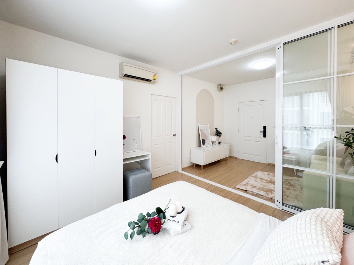 รูป บี ยู โชคชัย 4 คอนโด ใกล้รถไฟฟ้า ห้องสวย แยกโซน แต่งครบ_Do848 - รูปที่ 4/12