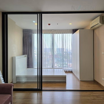 🎉 ให้เช่าคอนโด เดอะ ทรี อินเตอร์เชนจ์ อาคาร A ชั้น 12 1 ห้องนอน ขนาด 36 ตรม ใกล้ โรงพยาบาลบางโพ