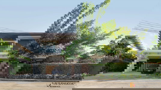 🏡House for Sale in Bangkok Mantana Lake Watcharapol  19.57M 4 Bedroom Luxury Family Home