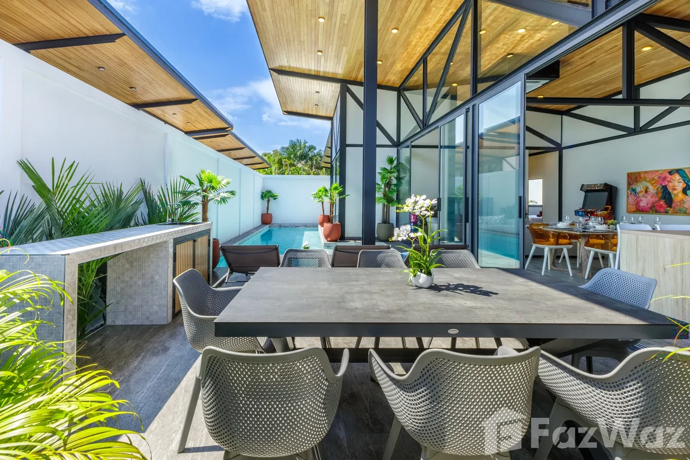 รูป ขาย วิลล่า 4 ห้องนอน ในโครงการ ซันเซ็ต การ์เด้น เฟส 4 6117005 - รูปที่ 42/44