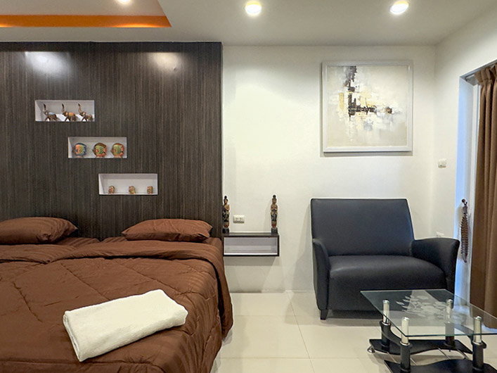 รูป 1 Bed Condo for Rent at New Nordic Suite 3 in Pratumnak Hill - รูปที่ 5/16