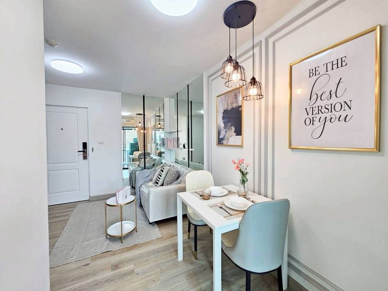 รูป ไอคอนโด สุขุมวิท 105 1 นอน ห้องสวย ใกล้รถไฟฟ้า แบ่งส่วน ครัวแยก_Do845 - รูปที่ 15/17