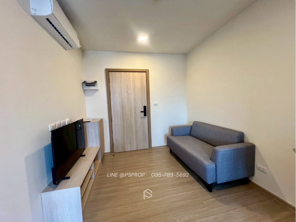 รูป คอนโดเช่าบางเเสน ใกล้ตลาดปาร์คอิน Dcondo sense✅ พร้อมเข้าอยู่ #CR0395 - รูปที่ 4/11