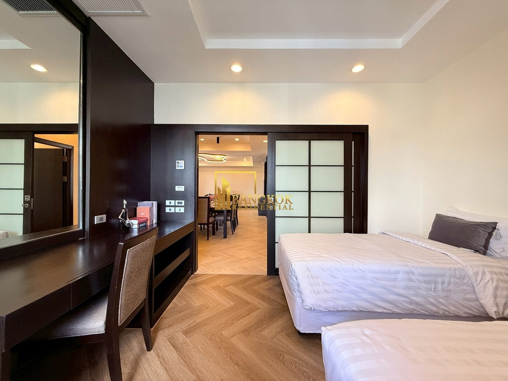 รูป Beautiful 3 Bedroom Apartment For Rent in Asoke Area - BR7060SA - รูปที่ 23/52