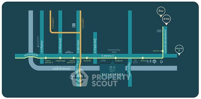 รูป คอนโด 2-ห้องนอน ที่ ยู ดีไลท์ เรสซิเดน พระราม 3 ริเวอร์ฟร้อนท์ ใน บางโพงพาง (ID 2746535) - รูปที่ 18/18