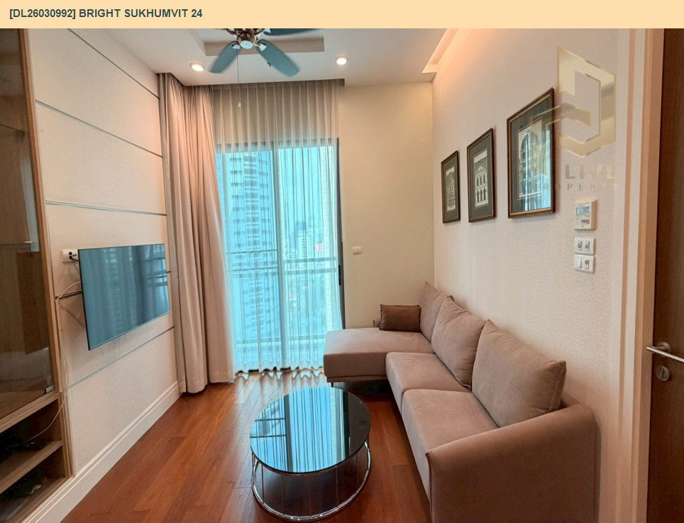 รูป DL26030992 ขายคอนโด ไบร์ท สุขุมวิท 24 (Bright Sukhumvit 24) ใกล้ BTS พร้อมพงษ์ พร้อมเข้าอยู่ โทรด่วน 0614453194 LineID @162cjixi - รูปที่ 3/19