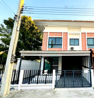 Townhouses for sale Bang Pu Industrial Estate : For Sell Town house J CITY SUKHUMVIT-PHRAEKSA 2-story 4 bedroom 2 bathroom