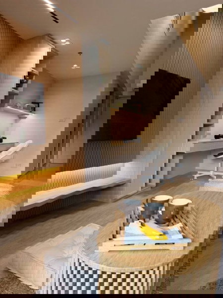 รูป 🌆 ให้เช่า: Culture Chula ใกล้จุฬาฯ และ MRT สามย่าน | ห้องสวย เฟอร์ครบ พร้อมอยู่ @90condo 🌃 - รูปที่ 7/10