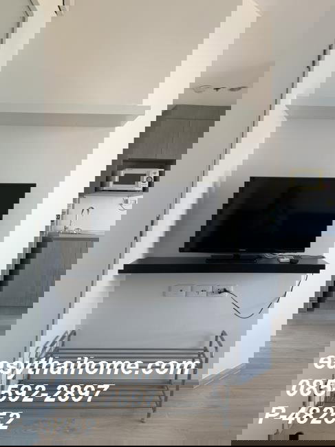 รูป P-48252 วิวสระว่ายน้ำ! ไอดีโอ สาทร-ท่าพระ (สตูดิโอ) ใกล้ BTS โพธิ์นิมิตร [9,500] | เขตธนบุรี | Line Id @easythaihome | 085-592-2897 - รูปที่ 5/24