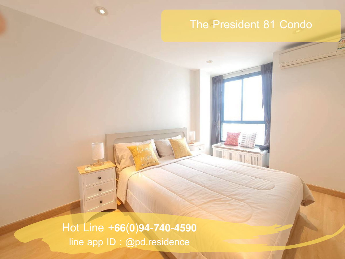 รูป 🅵🅾️🆁 🆁🅴🅽🆃  𝗧𝗵𝗲 𝗣𝗿𝗲𝘀𝗶𝗱𝗲𝗻𝘁 𝗦𝘂𝗸𝗵𝘂𝗺𝘃𝗶𝘁 𝟴𝟭 1 ห้องนอน 1 ห้องน้ำ  ขนาด 38 ตร.ม. 15,500 บาท / เดือน - รูปที่ 3/8