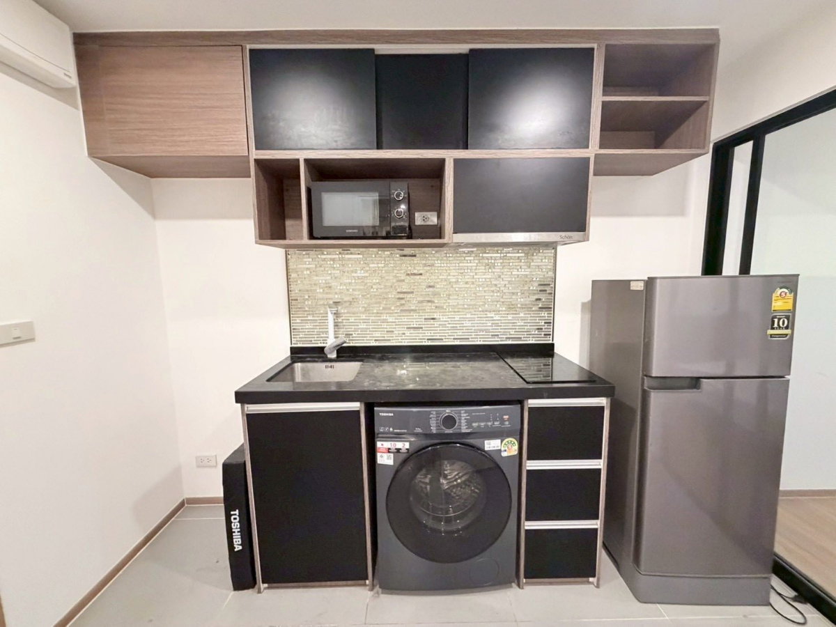 รูป 🟢ER25920 🟢ให้เช่า / For Rent Cybiq Ratchada 32 | 1 ห้องนอน 1 ห้องน้ำ | 💰 11,000 บาท/เดือน - รูปที่ 4/8