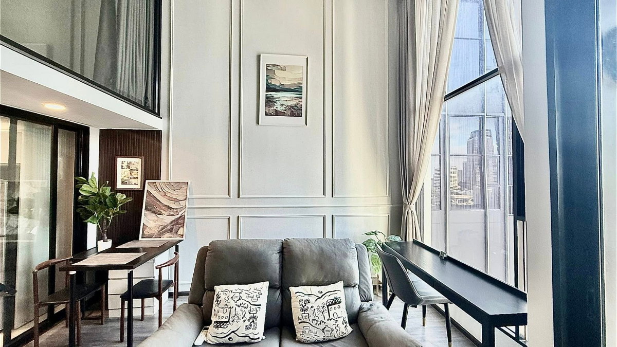 รูป 🟢ER25943 🟢 ให้เช่า / For Rent Knightsbridge Space Ratchayothin | Duplex 1 ห้องนอน 1 ห้องน้ำ | 💰 28,000 บาท/เดือน - รูปที่ 5/12