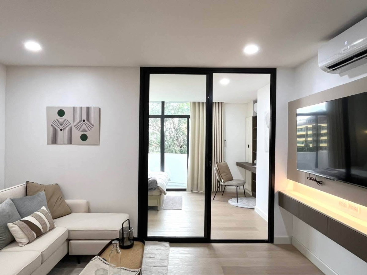 รูป ขายพร้อมผู้เช่า นครพิงค์ซิตี้วิว ใกล้มหาวิทยาลัยเชียงใหม่ เฟอร์นิเจอร์ + เครื่องใช้ไฟฟ้าครบ พร้อมอยู่! (C466) T.0946511456 - รูปที่ 3/13