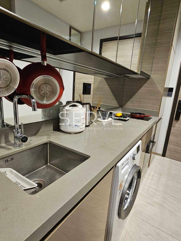 รูป 🔥35K-1นอน ห้องกว้าง ชั้นสูงสุด 30+ วิวโล่ง ตกแต่งหรู เฟอร์จัดเต็ม พร้อมเข้าอยู่ คอนโดทำเลดีมาก ใกล้ MRT พหลโยธิน @ The Crest Park Residences - รูปที่ 7/9