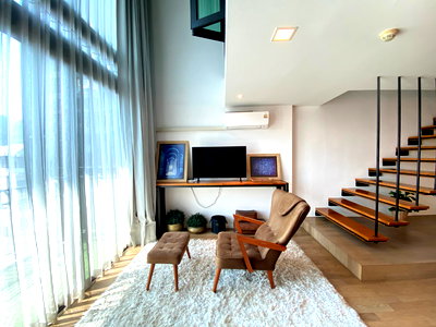 Condos for rent 700 Year Sports Arena Chiang Mai : Condo for Rent at Liv @ Nimman – Beautiful Duplex Unit, Fully Furnished, Ready to Move In (ID: 619CR)