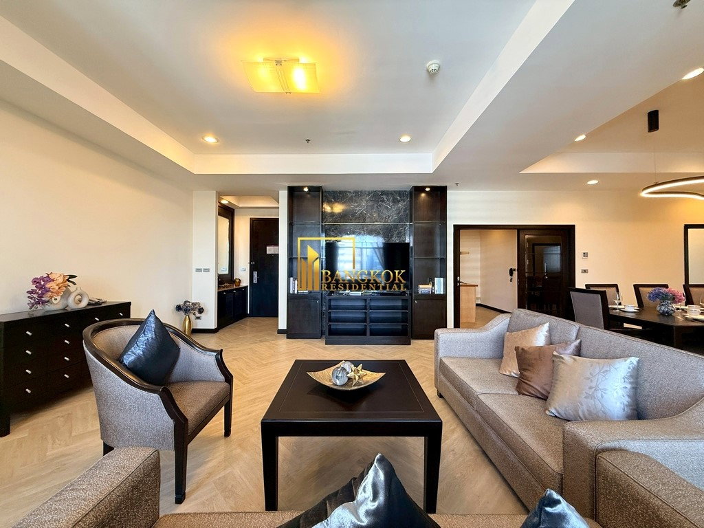 รูป Beautiful 3 Bedroom Apartment For Rent in Asoke Area - BR7060SA - รูปที่ 3/52