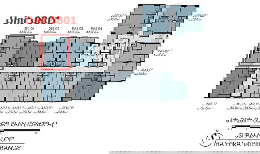 ⭐⭐ขายดาวน์ ศุภาลัย ลอฟท์ ท่าพระ อินเตอร์เชนจ์ 2Bed 56.50 ตรม.ชั้น 8 ตึก A ใกล้ MRT ท่าพระ สนใจ Line: @atfirm⭐⭐