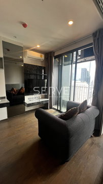 1 Bed High Fl. 25+ City view Fully furnished Good Location Close To BTS Ratchathewi @  Ideo Q Siam-Ratchathewi 