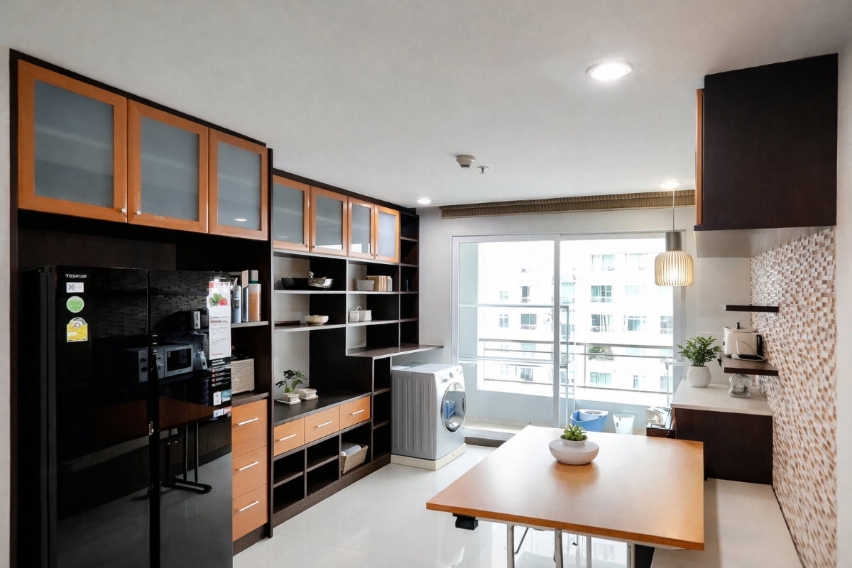 รูป 🍀🍀 Fully furnished💝 ให้เช่า📌 เซอร์เคิล คอนโดมิเนียม (Line: @rent2022)MRT เพชรบุรี พร้อมเข้าอยู่ 🔖A10925 - รูปที่ 11/17